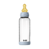 Glass Baby Bottle Complete Set 240ml Latex - Baby Blue - Kollektive - Official distributor