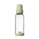 Glass Baby Bottle Complete Set 240ml Latex - Sage - Kollektive - Official distributor