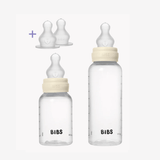 Grow and Flow Baby Bottle Set, Ivory - Silicone - Kollektive - Official distributor
