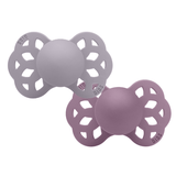 Infinity Fossil Grey/Mauve, Symmetrical Silicone (2pk) - Kollektive - Official distributor