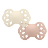 Infinity Ivory/Blush, Symmetrical Silicone (2pk) - Kollektive - Official distributor