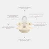 Infinity Ivory/Sage, Symmetrical Silicone (2pk) - Kollektive - Official distributor