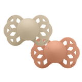 Infinity Vanilla/Peach, Symmetrical Silicone (2pk) - Kollektive - Official distributor