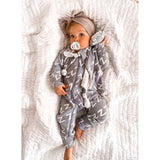 Kippins  Bam Long Sleeve KipZip Romper - Kollektive - Official distributor