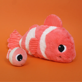Les Ptipotos  Bigou the Clownfish, Mum & Baby - Coral - Kollektive - Official distributor