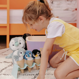 Les Ptipotos  Iglou the Penguin, Mum & Baby - Mint - Kollektive - Official distributor
