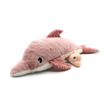 Les Ptipotos  Tofou the Dolphin, Mum & Baby - Pink - Kollektive - Official distributor