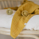 Muslin Cloth Set - Mustard - Kollektive - Official distributor