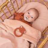 Natural rubber round teether - Mr. Monkey - Kollektive - Official distributor