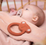 Natural rubber round teether - Mr. Monkey - Kollektive - Official distributor