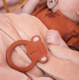 Natural rubber round teether - Mr. Monkey - Kollektive - Official distributor