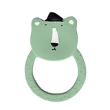 Natural rubber round teether - Mr. Polar Bear - Kollektive - Official distributor