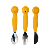 Silicone cutlery set 3 - pack - Mr. Lion - Kollektive - Official distributor