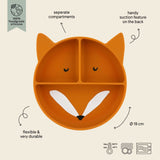 Silicone divided suction plate - Mr. Fox - Kollektive - Official distributor