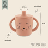 Silicone sippy cup - Mrs. Cat - Kollektive - Official distributor