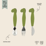 Silicone cutlery set 3 - pack - Mr. Dino - Kollektive - Official distributor