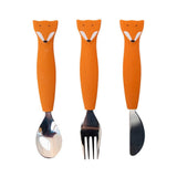 Silicone cutlery set 3 - pack - Mr. Fox - Kollektive - Official distributor