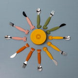 Silicone cutlery set 3 - pack - Mr. Fox - Kollektive - Official distributor