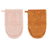 Washcloths 2 - pack | Mrs. Rabbit/Mr. Fox - Kollektive - Official distributor