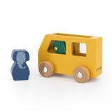 Wooden animal car set - Kollektive - Official distributor
