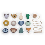 Wooden animal lacing beads - Kollektive - Official distributor