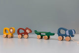 Wooden pull along toy - Mr. Lion - Kollektive - Official distributor