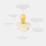 Vanilla GLOW Round, Latex (2pk) - Kollektive - Official distributor
