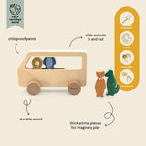 Wooden animal bus - Kollektive - Official distributor