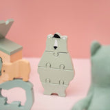 Wooden body puzzle - Mr. Polar Bear - Kollektive - Official distributor