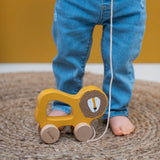 Wooden pull along toy - Mr. Lion - Kollektive - Official distributor