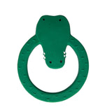 Natural rubber round teether - Mr. Crocodile - Kollektive - Official distributor