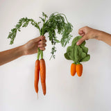Cathy the Carrot Mini Doudou-Teether - Kollektive - Official distributor