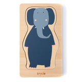 Wooden 4-layer animal puzzle - Kollektive - Official distributor
