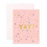 Yay Confetti Card - Kollektive - Official distributor